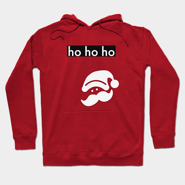 Santa ho ho ho Hoodie by ChrisTeeUSA